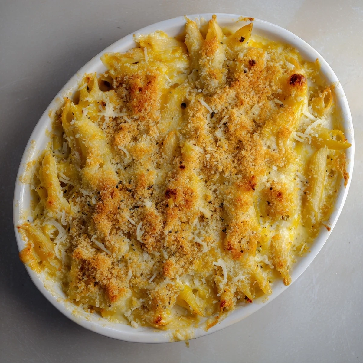 Classic Oven-Baked Macaroni Cheese