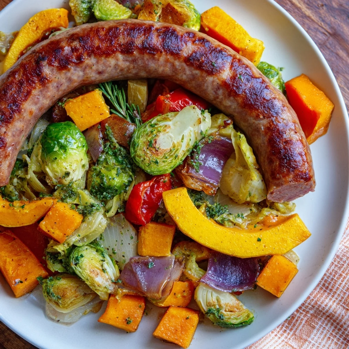 Hearty Sheet Pan Sausage