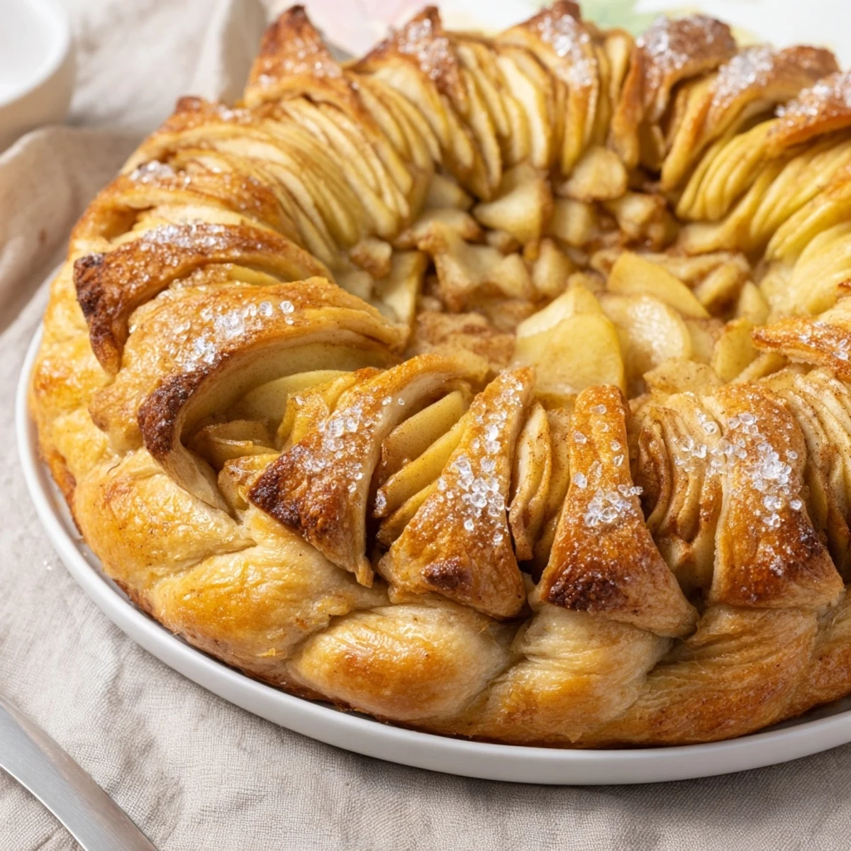 Golden Homemade Apple Turnover Pastries, golden-brown and flaky, filled with spiced apple goodness.