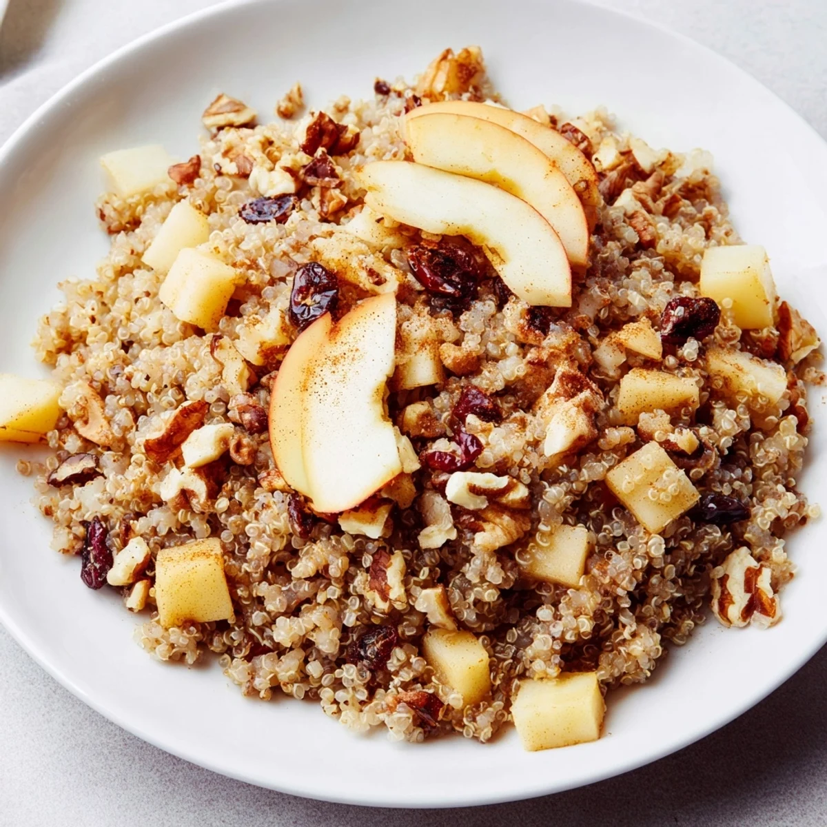 Apple Cinnamon Quinoa Bowl