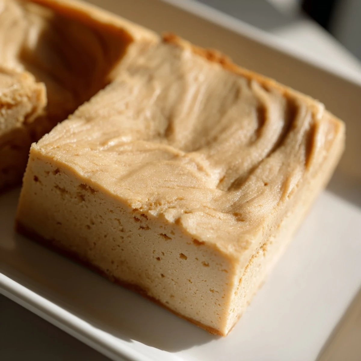 Peanut Butter Mochi Cake