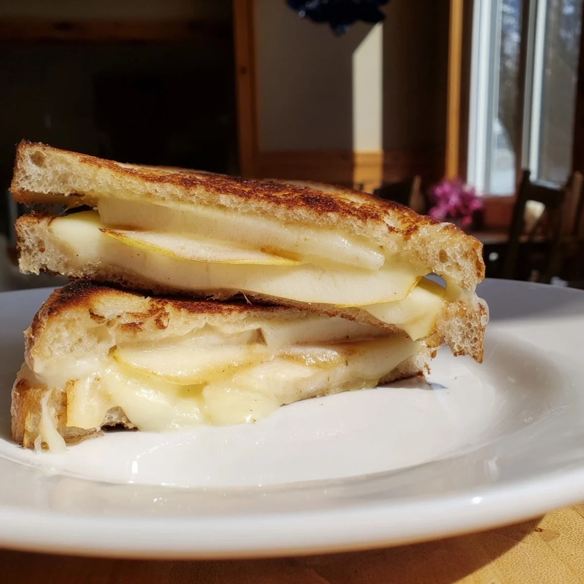 Brie Apple Grilled Cheese