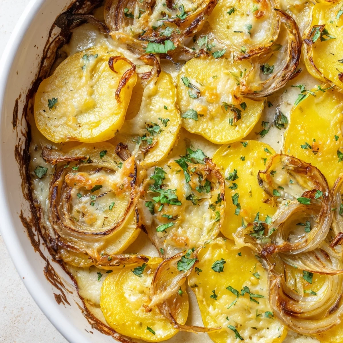 French Onion Potato Slices