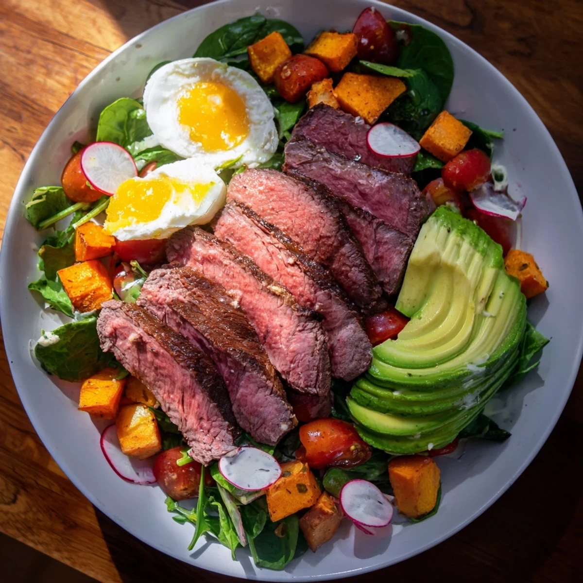 High-Protein Beef Avocado Bowl