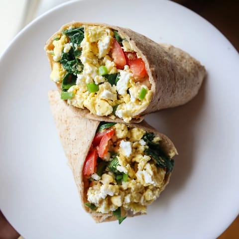 Feta Egg Wrap