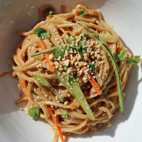 Cold sesame creamy noodles #40