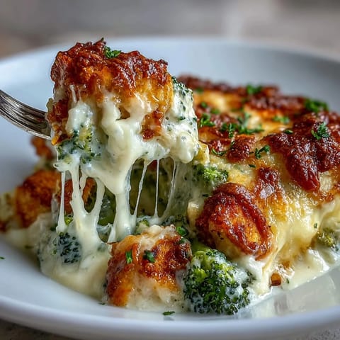 Keto Creamy Chicken Broccoli