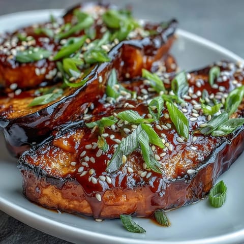 Miso-Glazed Eggplant Steaks