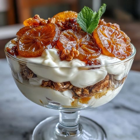 Candied Orange Yogurt Parfait