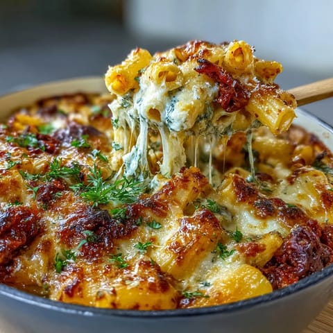 One-Pot Cheesy Pasta Bake