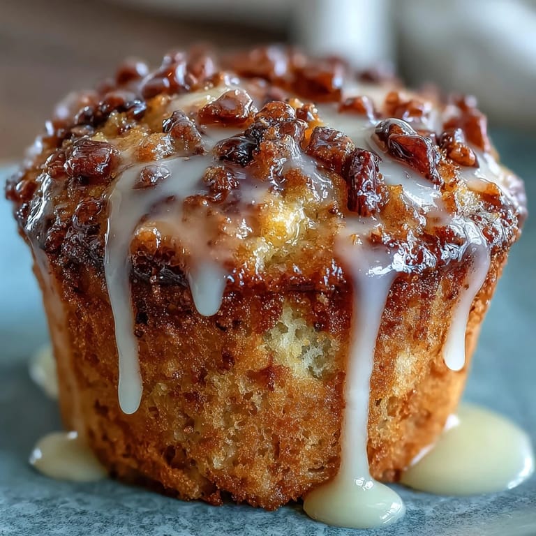 Fluffy muffins bursting with poppy seeds and fresh lemon juice, drizzled with a sweet, glossy citrus glaze for a perfect morning bite.