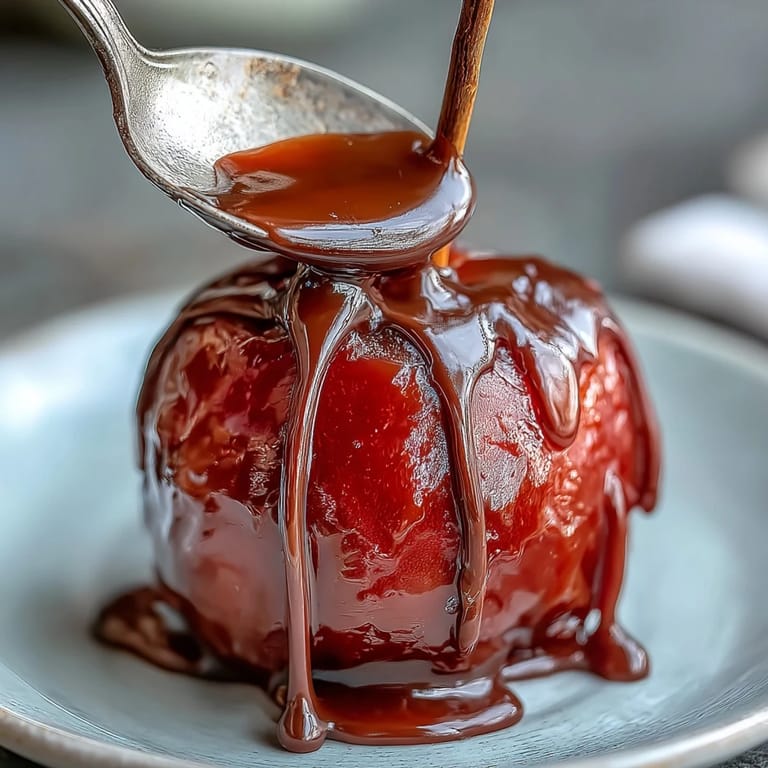 Crisp Granny Smith apples coated in bright red hard candy and elegantly drizzled with smooth white chocolate, perfect for fall parties or holiday gifting.