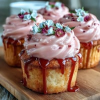 Adorable vanilla cupcakes topped with creamy buttercream and edible flower toppers for baby shower celebrations.