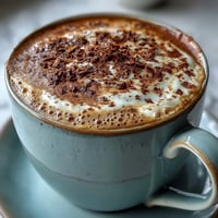 Creamy adaptogen latte with ashwagandha and reishi mushroom, perfect morning boost.